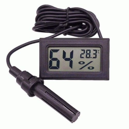 GABRIELLE Mini LCD Thermomètre Hygromètre Interieur Numérique